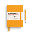 Leuchtturm 1917-Leuchtturm1917 Not Defteri Orta Boy (A5), Sert Kapak, 411 Numaralandırılmış Sayfa, Noktalı,Rising Sun 372925-Noktalı-1-Milagron.com
