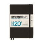 Leuchtturm 1917-Leuchttrum 1917 Superior Paper Edition 120 G/M² Sert Kapak, A5, Noktalı Black 363533-Noktalı-1-Milagron.com
