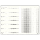 Leuchtturm 1917-Weekly Planner & Ajanda Defter Noktalı Wallet (B6+ X A6) 2026, Rising Sun, English 372880-Noktalı-2-Milagron.com