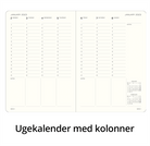 Leuchtturm 1917-Leuchtturm1917 Weekly Planner & Notebook 18 Months 2024 2025 Medium Sky 370717-Çizgisiz (Düz)-2-Milagron.com