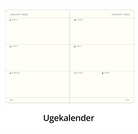 Leuchtturm 1917-Leuchtturm1917 Weekly Planner & Notebook 18 Months 2024 2025 Medium Sky 370717-Çizgisiz (Düz)-4-Milagron.com