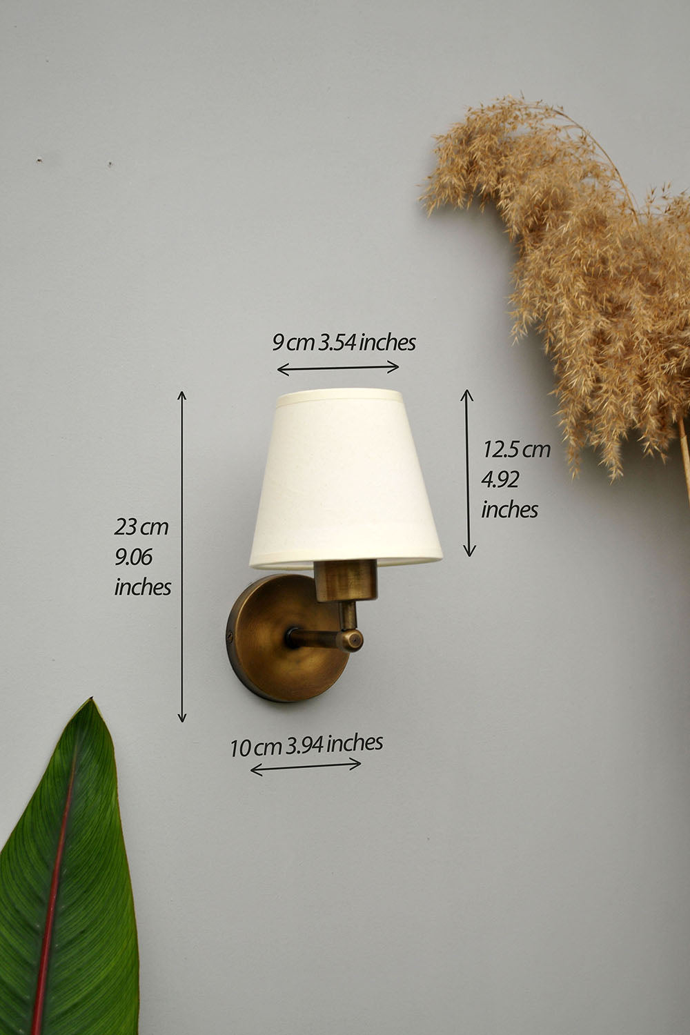 Mini Glow Vintage Gold Duvar Apliği - 6