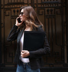 Lexon-Flat 14'' Laptop Kılıfı Kahverengi-Laptop & Evrak Çantası-5-Milagron.com