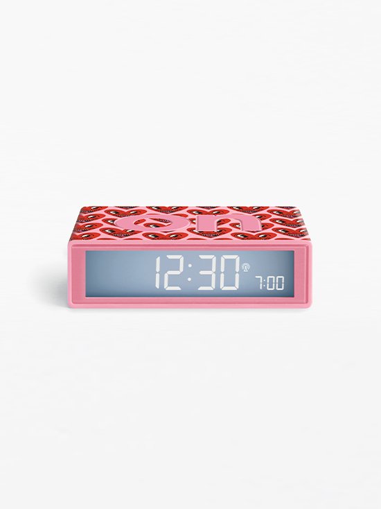 Lexon-Flip + Alarm Saat X Keith Haring Heart-Alarm Saatler-1-Milagron.com