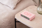 Lexon-Lexon Flip Klasik Şarj Edilebilir Alarm Saat Pembe-Alarm Saatler-5-Milagron.com