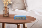 Lexon-Flip Klasik şarj Edilebilir Alarm Saat Açık Mavi-Saat-6-Milagron.com