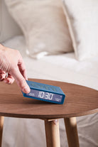 Lexon-Flip Klasik şarj Edilebilir Alarm Saat ördek Yeşili-Saat-4-Milagron.com