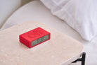 Lexon-Lexon Flip Mini Şarj Edilebilir Alarm Saat Açık Kırmızı-Alarm Saatler-5-Milagron.com