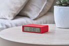 Lexon-Lexon Flip Mini Şarj Edilebilir Alarm Saat Açık Kırmızı-Alarm Saatler-6-Milagron.com