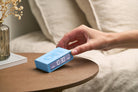 Lexon-Lexon Flip Mini Şarj Edilebilir Alarm Saat Açık Mavi-Alarm Saatler-6-Milagron.com