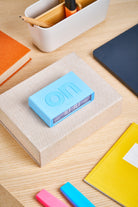Lexon-Lexon Flip Mini Şarj Edilebilir Alarm Saat Açık Mavi-Alarm Saatler-8-Milagron.com