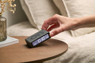 Lexon-Lexon Flip Mini Şarj Edilebilir Alarm Saat Koyu Gri-Alarm Saatler-7-Milagron.com