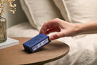 Lexon-Lexon Flip Mini Şarj Edilebilir Alarm Saat Lacivert-Alarm Saatler-7-Milagron.com