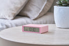 Lexon-Flip Mini şarj Edilebilir Alarm Saat Pembe-Alarm Saatler-6-Milagron.com