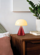 Lexon-Mina L Led Lamba Ve Bluetooth Hoparlör Koyu Kırmızı-Aydınlatmalar-7-Milagron.com
