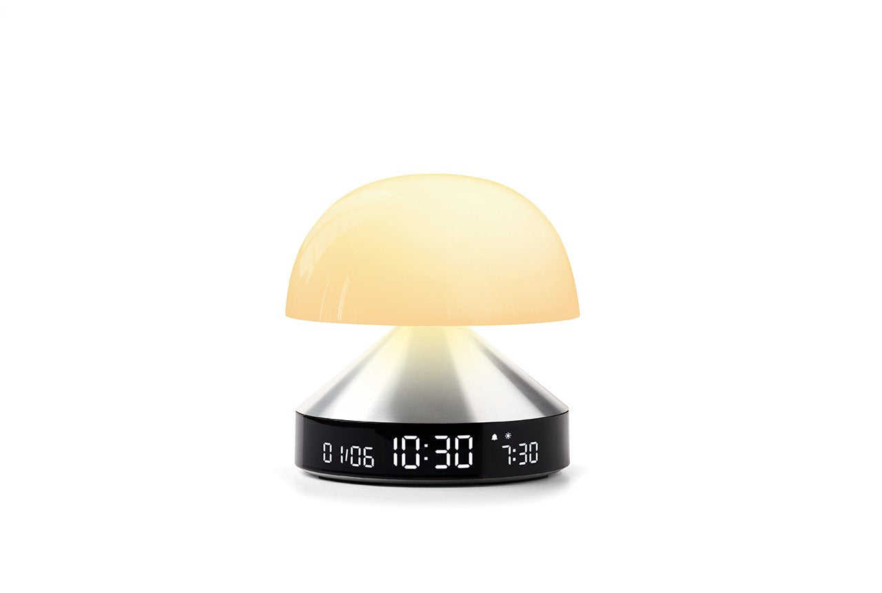Lexon-Mina Sunrise Alarm Saatli Gün Işığı Simulatörü & Aydınlatma Alüminyum-Masa Saati-2-Milagron.com