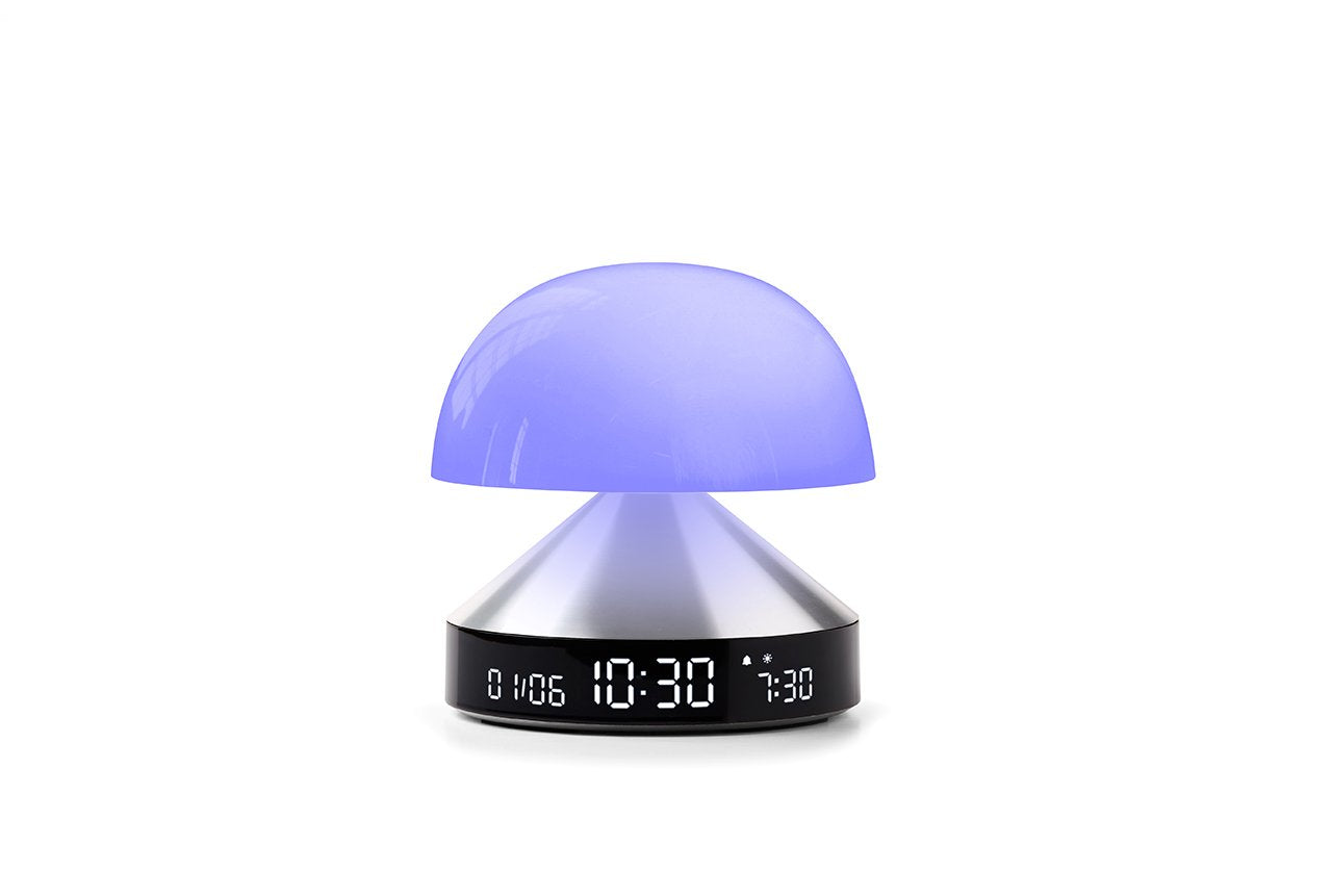 Lexon-Mina Sunrise Alarm Saatli Gün Işığı Simulatörü & Aydınlatma Alüminyum-Masa Saati-5-Milagron.com