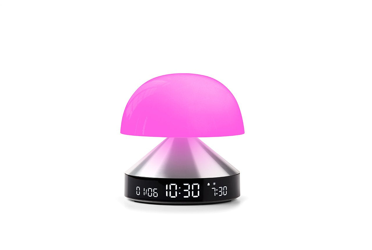 Lexon-Mina Sunrise Alarm Saatli Gün Işığı Simulatörü & Aydınlatma Alüminyum-Masa Saati-8-Milagron.com