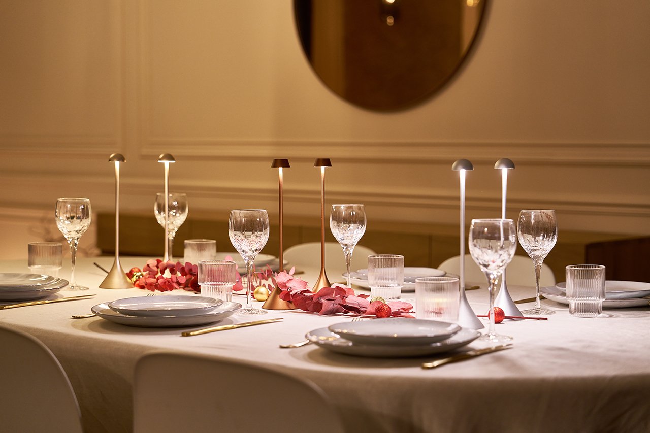 Lexon-Steli Shade Led Masa Lambası Bronz-Masa Lambası-14-Milagron.com