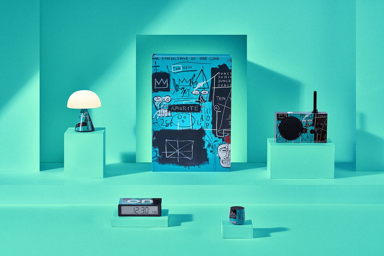 Lexon-Tykho 3 Bluetooth Hoparlör Ve Radyo X Jean Michel Basquiat Pi-Taşınabilir Hoparlör-3-Milagron.com