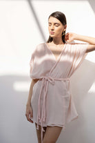 Licia İstanbul-SORUNLU - Eliana Mini Boy Kısa Elbise-Kimono-1-Milagron.com