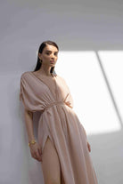 Licia İstanbul-SORUNLU - Helen Maxi Boy Uzun Elbise-Elbise-2-Milagron.com