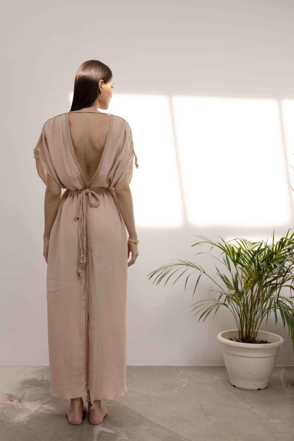 Licia İstanbul-SORUNLU - Helen Maxi Boy Uzun Elbise-Elbise-3-Milagron.com