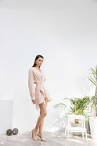 Licia İstanbul-SORUNLU - Moon Kruvaze Mini Elbise-Elbise-2-Milagron.com