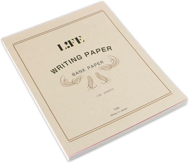 Life-Life Bank Paper çizgisiz Bloknot A5 Beyaz 100 Sayfa-Bloknot-4-Milagron.com