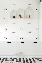 Lil'Gaea-Çok Renkli Arabalar Duvar Etiketi-Duvar Dekorları-4-Milagron.com