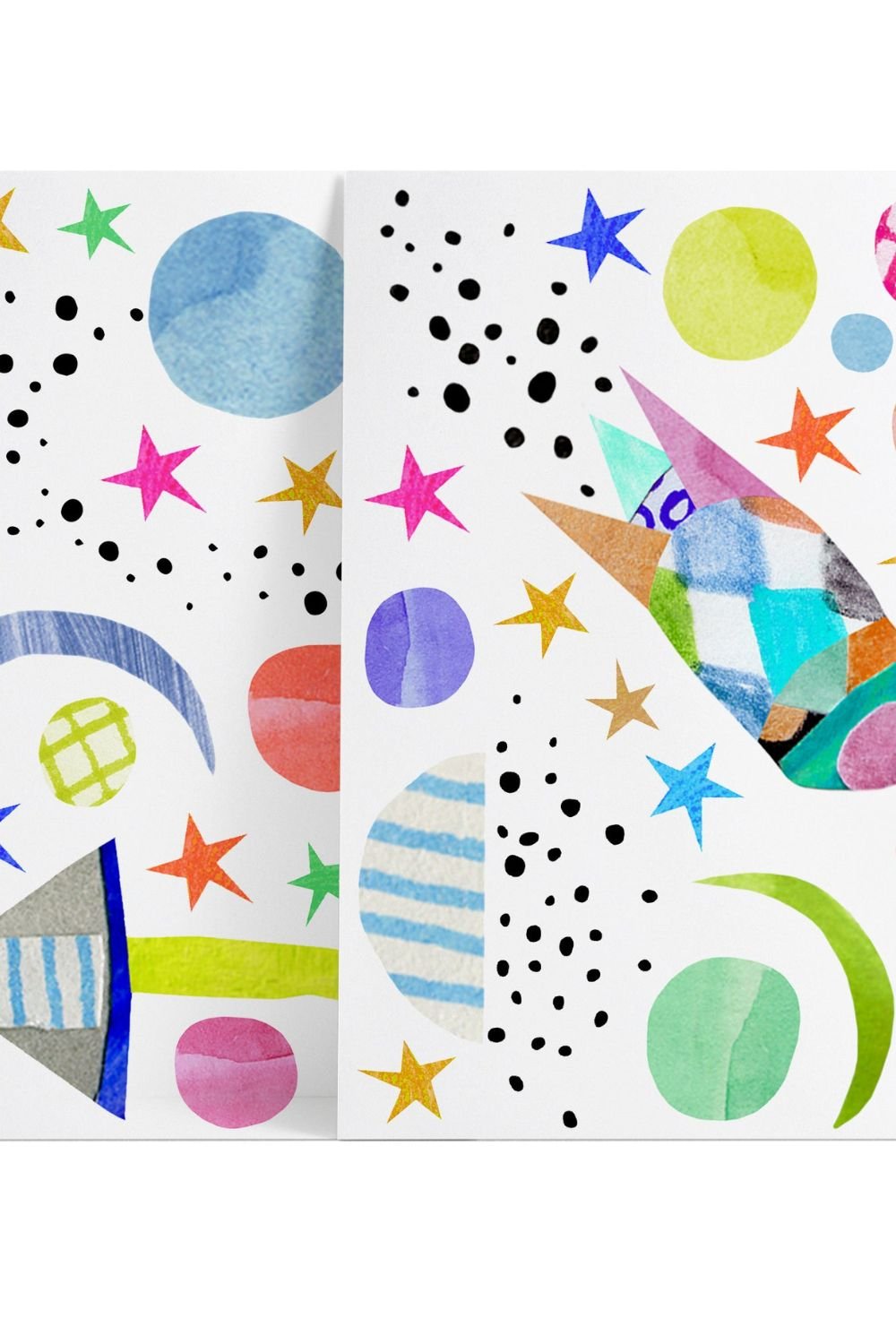 Lil'Gaea-Cosmos İkili Duvar Etiketi-Duvar Dekorları-1-Milagron.com