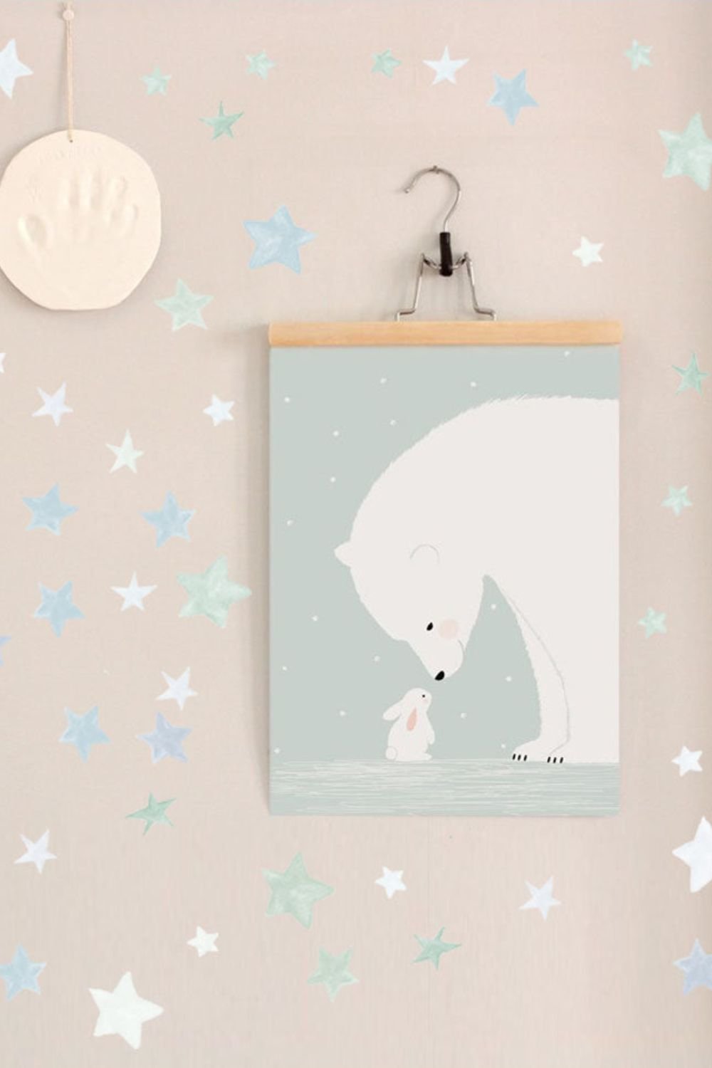 Lil'Gaea-Dandelion Yıldızlar Duvar Etiketi-Duvar Dekorları-2-Milagron.com