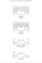 Lil'Gaea-Fox E Lungo Natural Büyüyen Bebek Yatağı-Yatak-3-Milagron.com