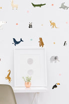 Lil'Gaea-Hayvanlar Duvar Etiketi-Duvar Dekorları-2-Milagron.com