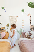 Lil'Gaea-Kaplan & Zurafa Xl Duvar Etiketi-Duvar Dekorları-2-Milagron.com