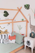 Lil'Gaea-Kaplan & Zurafa Xl Duvar Etiketi-Duvar Dekorları-3-Milagron.com