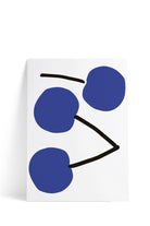 Lil'Gaea-Mavi Kiraz Duvar Etiketi-Duvar Dekorları-1-Milagron.com