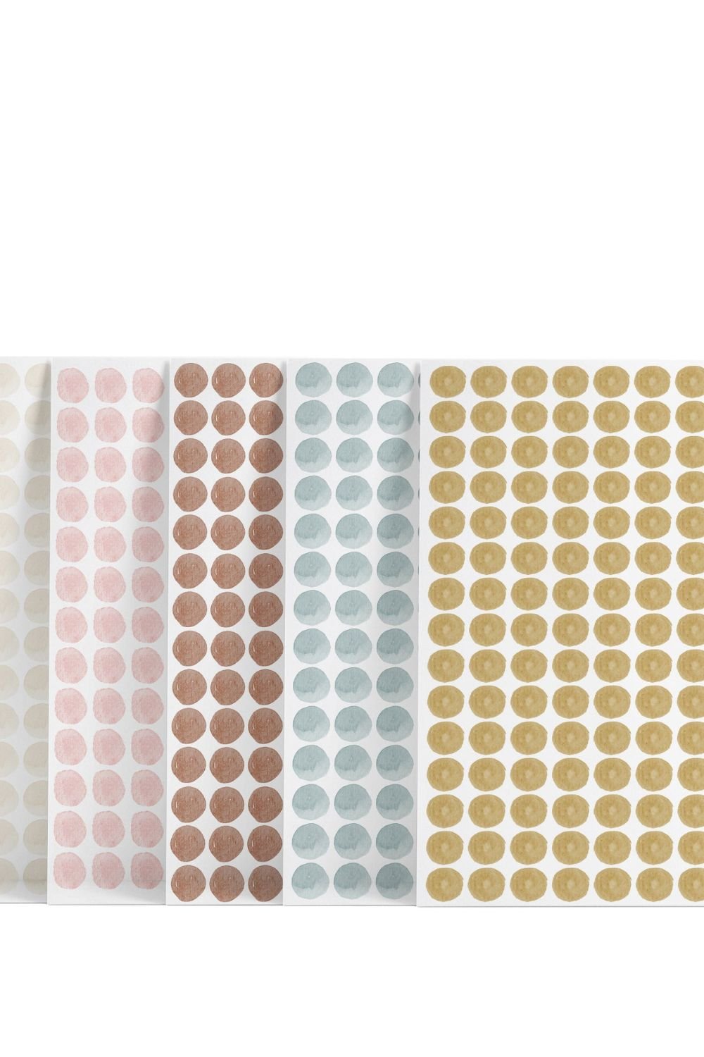 Lil'Gaea-Mini Suluboya Puantiyeler Boheme Duvar Etiketi-Duvar Dekorları-1-Milagron.com