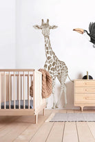 Lil'Gaea-Monochrome Zürafa Xxl Colorful Duvar Etiketi-Duvar Dekorları-3-Milagron.com