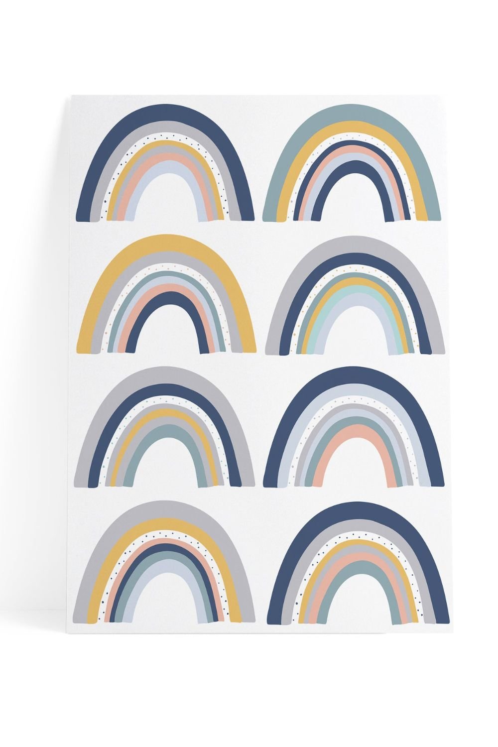 Lil'Gaea-Mutlu Gökkuşağı Duvar Etiketi-Duvar Dekorları-1-Milagron.com