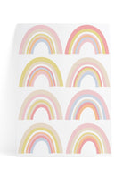 Lil'Gaea-Mutlu Gökkuşağı Pembe Duvar Etiketi-Duvar Dekorları-1-Milagron.com