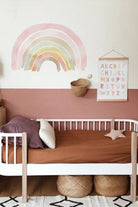 Lil'Gaea-Pembe Sulu Boya Gökkuşağı Duvar Etiketi-Duvar Dekorları-1-Milagron.com