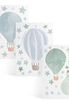 Lil'Gaea-Suluboya Balon & Yıldız Dandelion Duvar Etiketi-Duvar Dekorları-1-Milagron.com