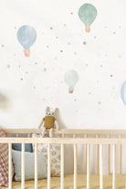 Lil'Gaea-Suluboya Balon & Yıldız Dandelion Duvar Etiketi-Duvar Dekorları-2-Milagron.com