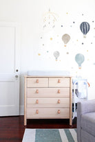 Lil'Gaea-Suluboya Balon & Yıldız Duvar Etiketi-Duvar Dekorları-2-Milagron.com