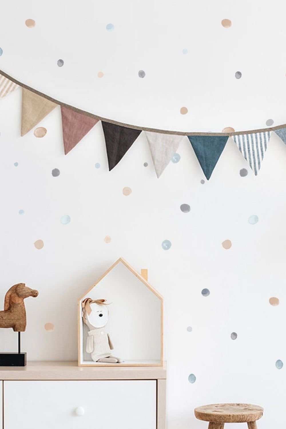 Lil'Gaea-Suluboya Puantiye View Duvar Etiketi-Duvar Dekorları-2-Milagron.com