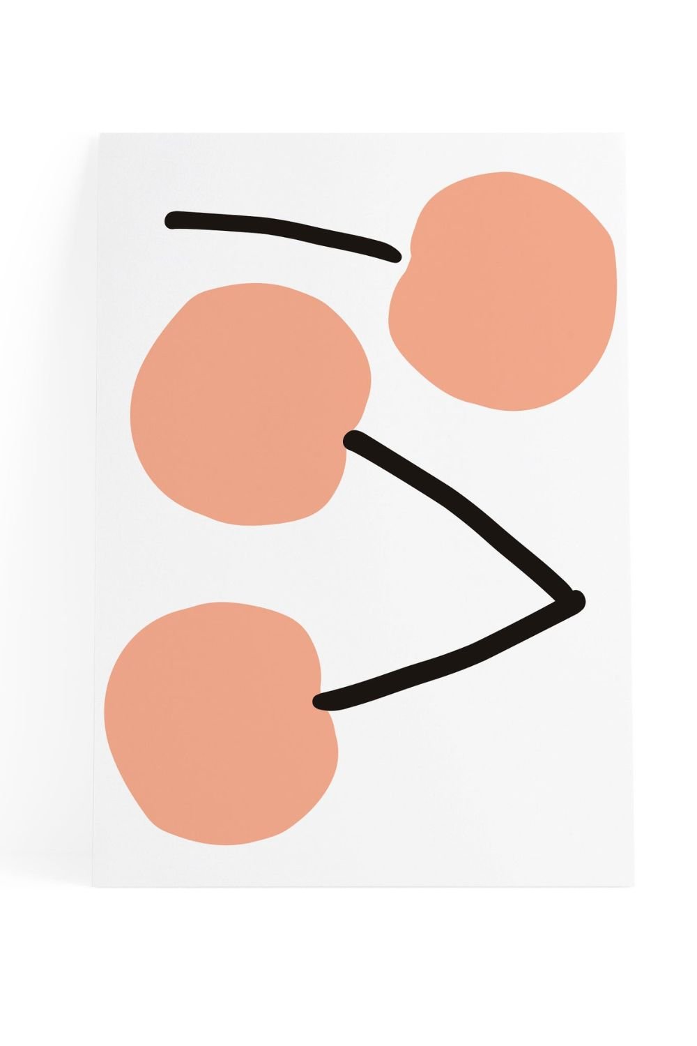 Lil'Gaea-Turuncu Kiraz Duvar Eti̇keti̇-Duvar Dekorları-1-Milagron.com