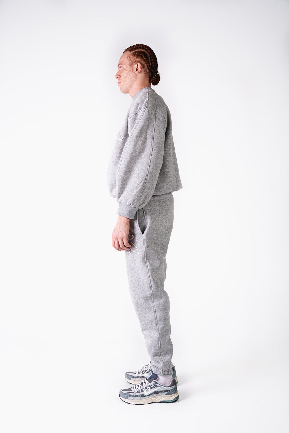 Lilseb-Grigio Sweat-Sweatshirts & Hoodies-2-Milagron.com