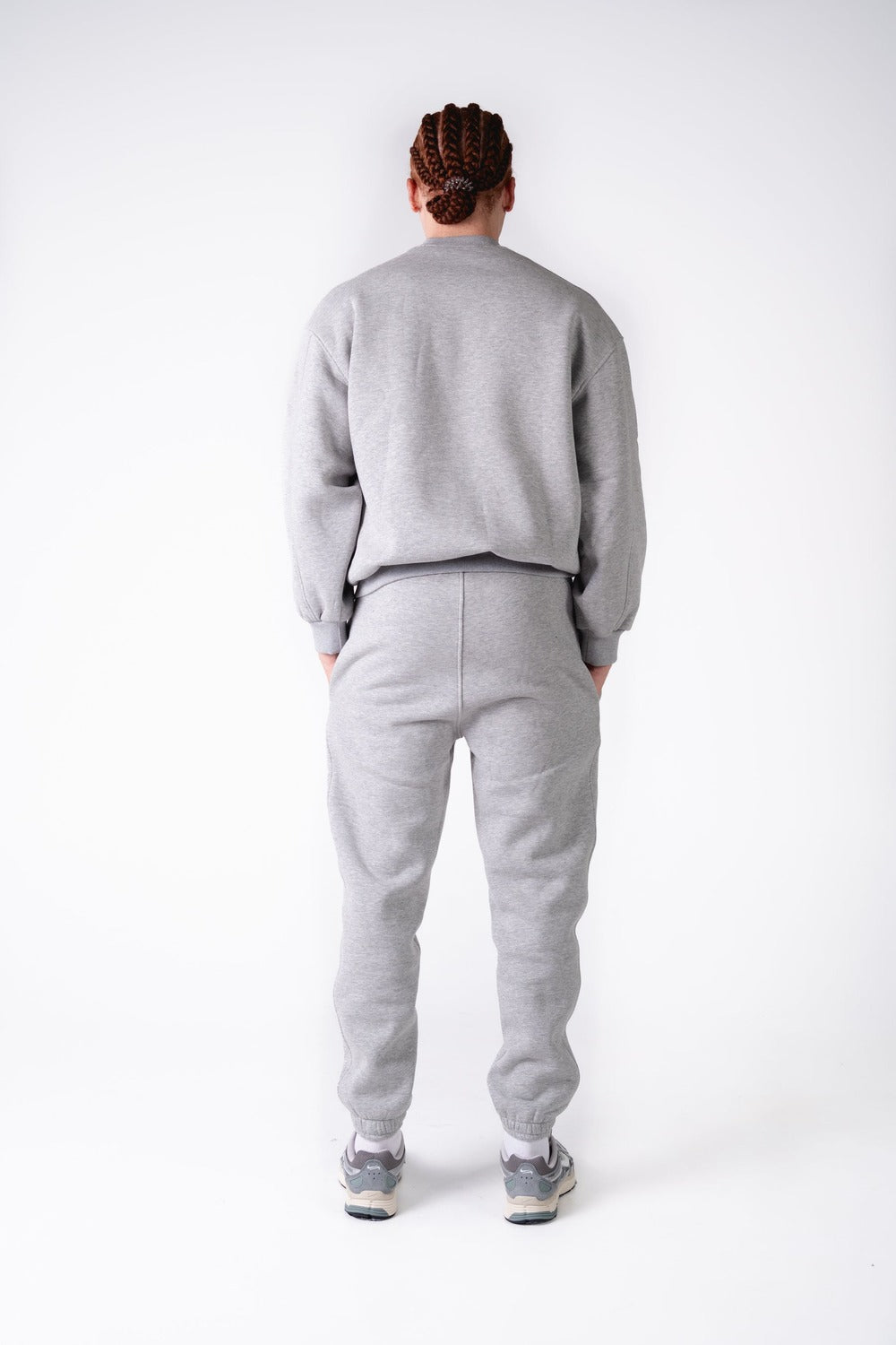 Lilseb-Grigio Sweat-Sweatshirts & Hoodies-3-Milagron.com