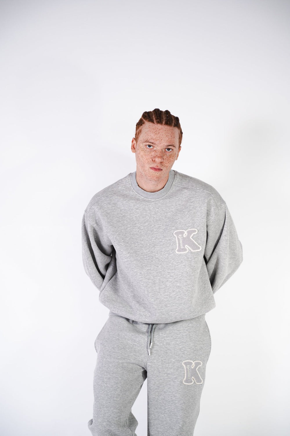 Lilseb-Grigio Sweat-Sweatshirts & Hoodies-7-Milagron.com